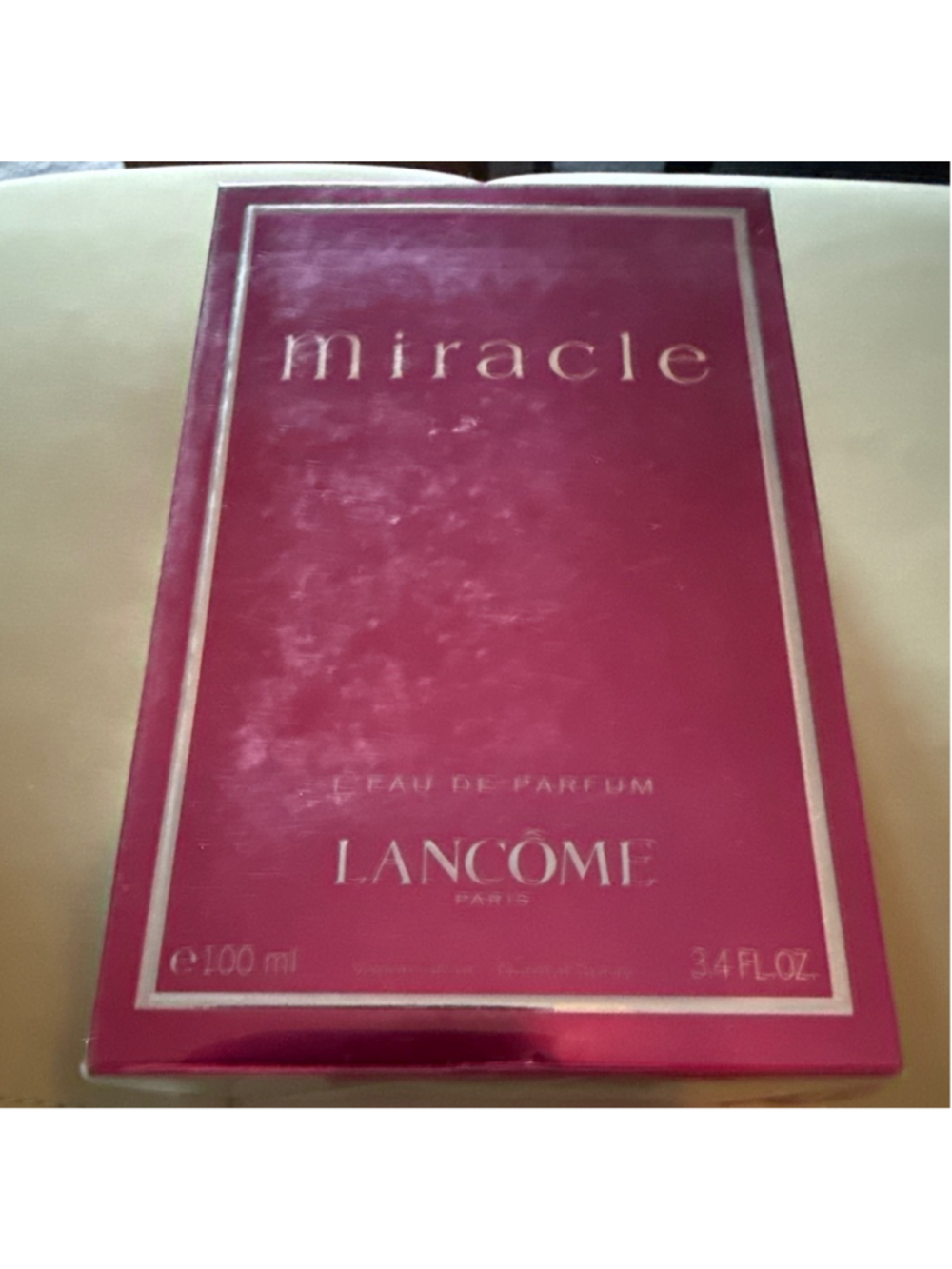 Authentic Lancôme Miracle Eau de Parfum 3.4 oz / 100 ml